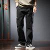 2022 Men's Plus Size Autumn Harem Overalls: Loose-Fit Korean Style Sports Pants