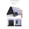 Ultra Thin Skin Feel Solid Color Vegan Leather Case for Samsung Galaxy Z Fold 8 7 6 5 4 3 Business PU Shockproof Protect Cover