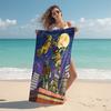 1Pc Turtles Action Beach Towel Microfiber Beach Towel Thin Absorbent For Beach Swimming Yoga Bath Sports 0917136