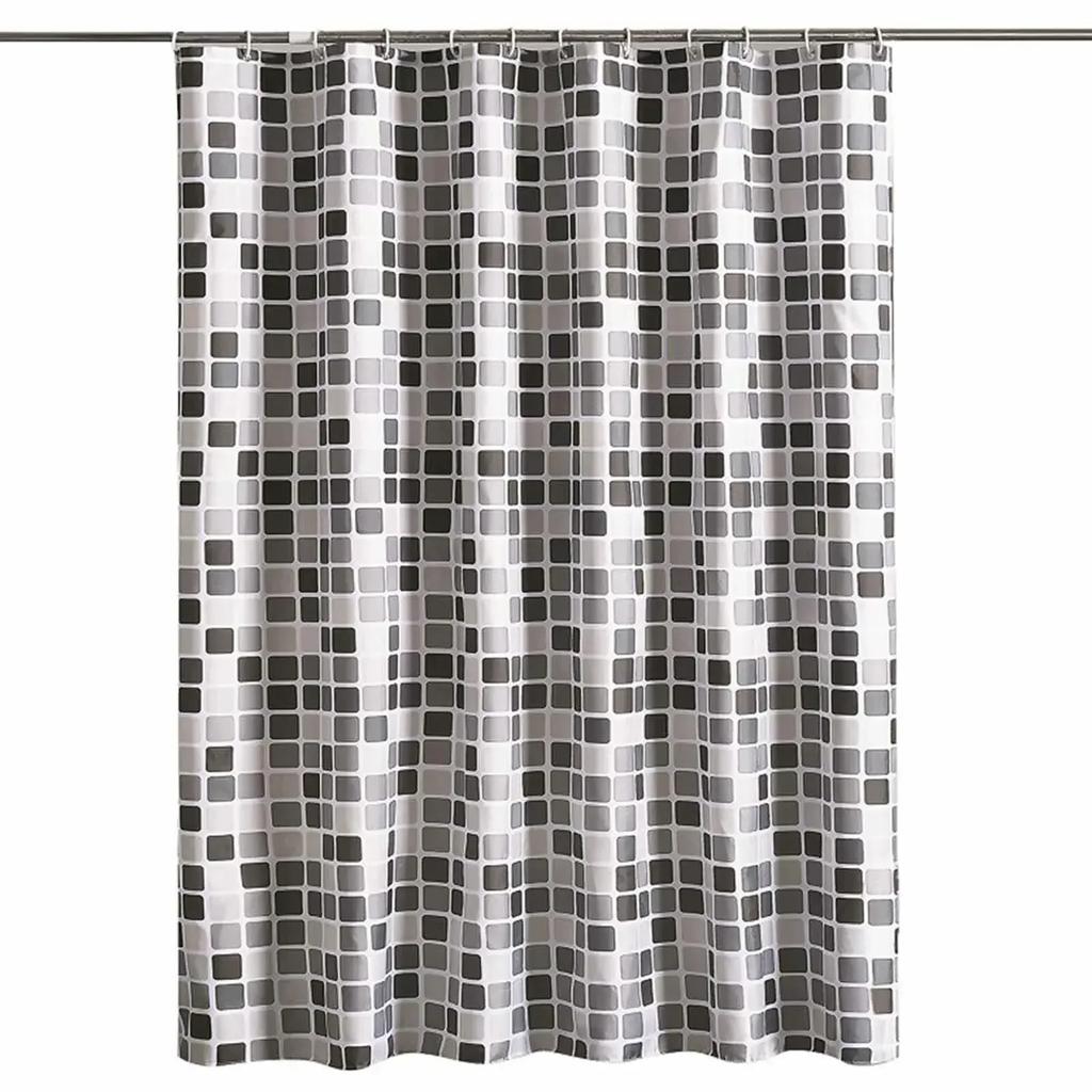 200*220cm Wasserdichte Badezimmer Vorhänge Für Dusche Modern Schimmelresistent Langlebig Badezimmer Sichtschutz Mit Haken Badewannen Zubehör