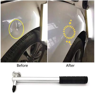 Car Body Paintless Dent Removal Tools Aluminium Dent Hammer / Nylon Tips Tap Down Tools Dent Repair Kits
