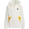Adidas City Escape FW24 Graphic Crew Sweater Half-Zip Casual Hoodie Kids Sweater Jade-White JC9378