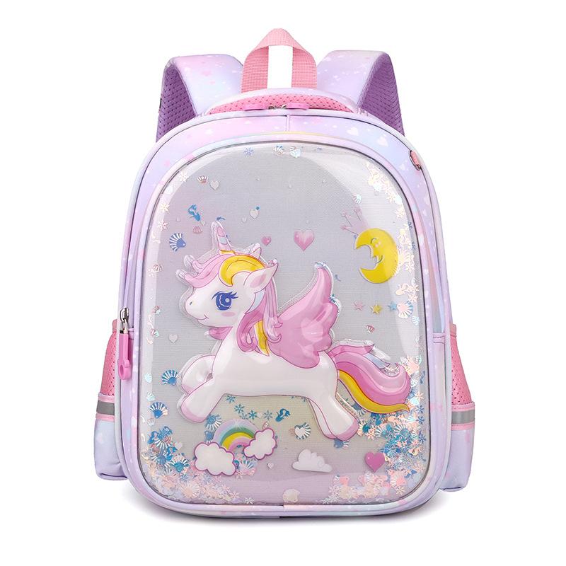 New Children's Bags Cartoon Primary School Bags Fashion Printing Large Capacity Student Backpacks for Grades 1-3