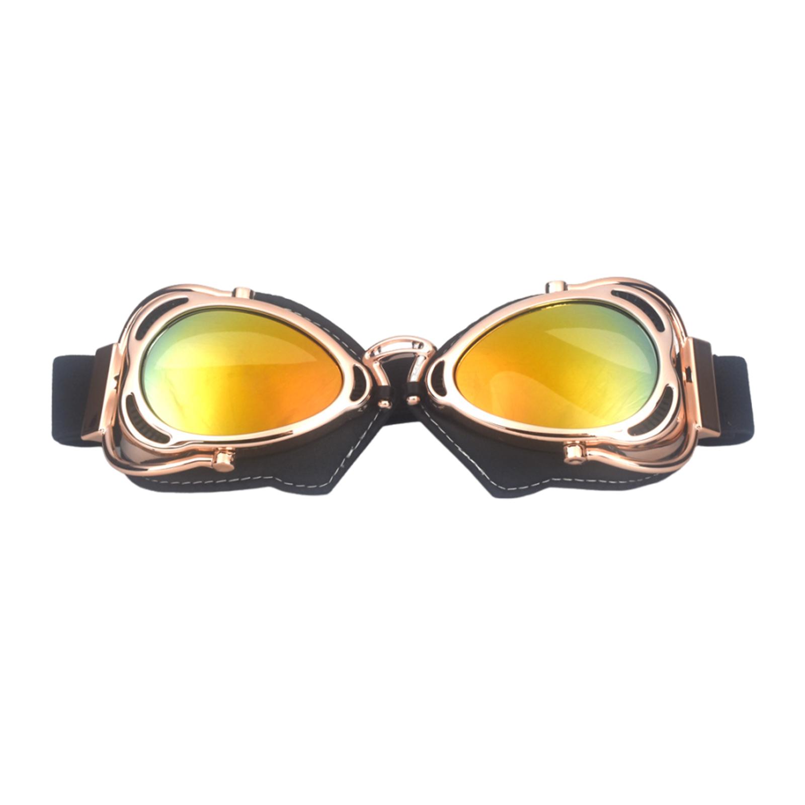 

Protections Eyewears Goggles for Youth Teens, Adult Dustproof Motorcycle Goggles Scratch Proof Bicycles Ridings Goggles коричневый