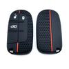 For Jeep Renegade Commander Cherokee Grand Dodge Jcuv Fiat 500X Remote New Silicone Key Cover Cap Dodge Challenger Car Key Case
