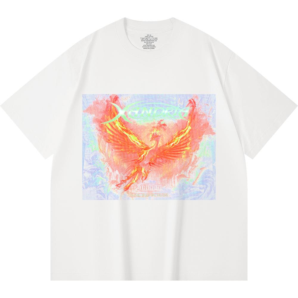 230 Gsm 100% Cotton Heavy Metal T-Shirt  Rock Band Popular Music Print Unisex Heavy Cotton T Shirt