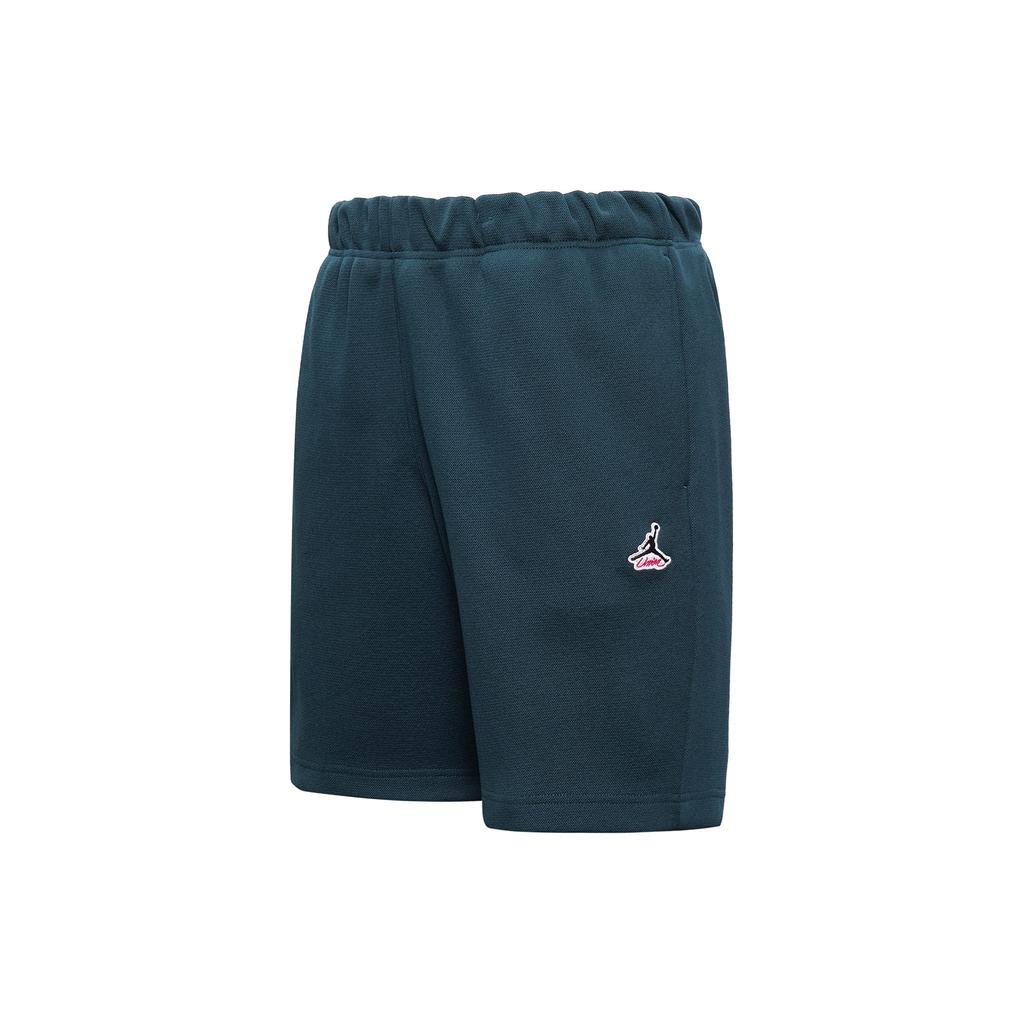 Jordan Union LA Embroidered Logo Sports Shorts Men Bottoms Navy-Blue CV1260-454