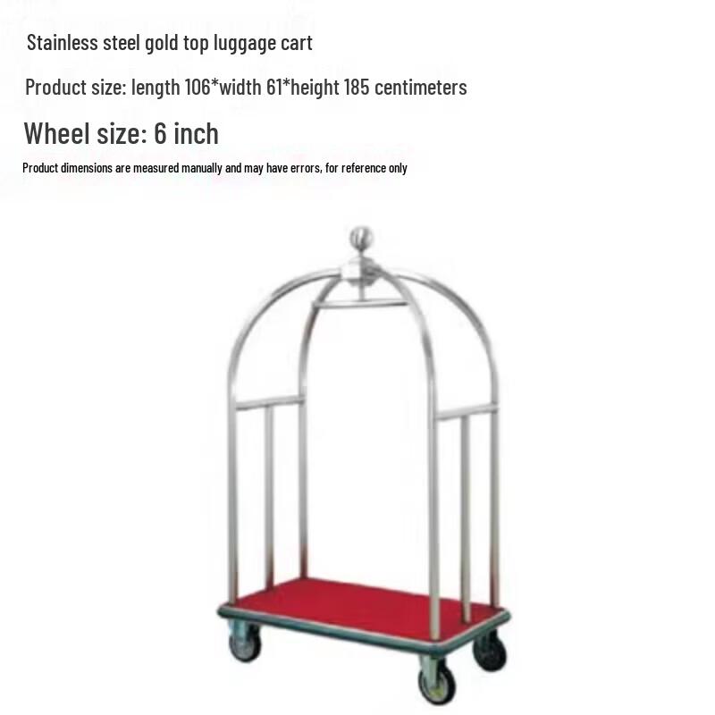 Hotel Lobby Luggage Cart