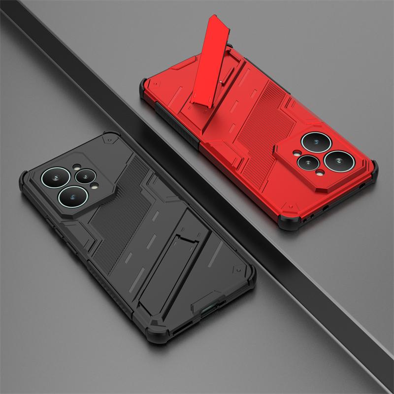 Phone Holder Case For Realme 15 Case Shockproof Anti-knock Armor Full Back Cover For Realme 15 Case For Realme 15 Pro 6.8 inch