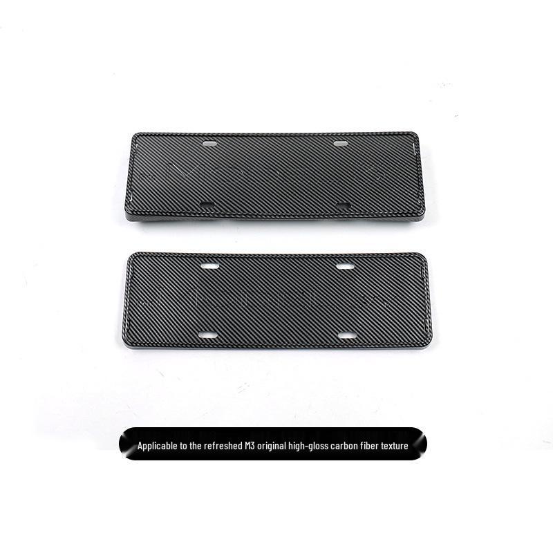Clip-on Full Wrap License Plate Holder for Refreshed Tesla Model 3