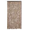 Vidaxl Insect Curtain, Beige And Light Brown, 100X220 Cm, Chenille