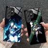 Zenless Zone Zero QingYi Handyhülle für Samsung Galaxy A56 55 54 53 52 51 36 35 34 23 16 15 5G Glas Bunte Hülle Abdeckung Luxus