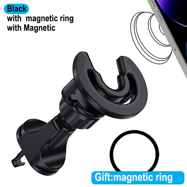 

Магнитный держатель для телефона в автомобиль с вращением на 360° держатель-подставка для телефона вентиляционное отверстие для телефона складной держатель-ток для телефона подставка для телефона в автомобиль чёрный