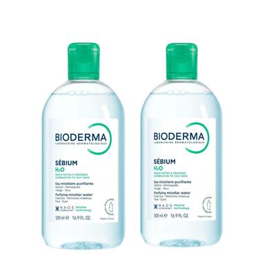 Bioderma Bioderma Sevium H2o Cleansing Water 500ml  Set Of 2