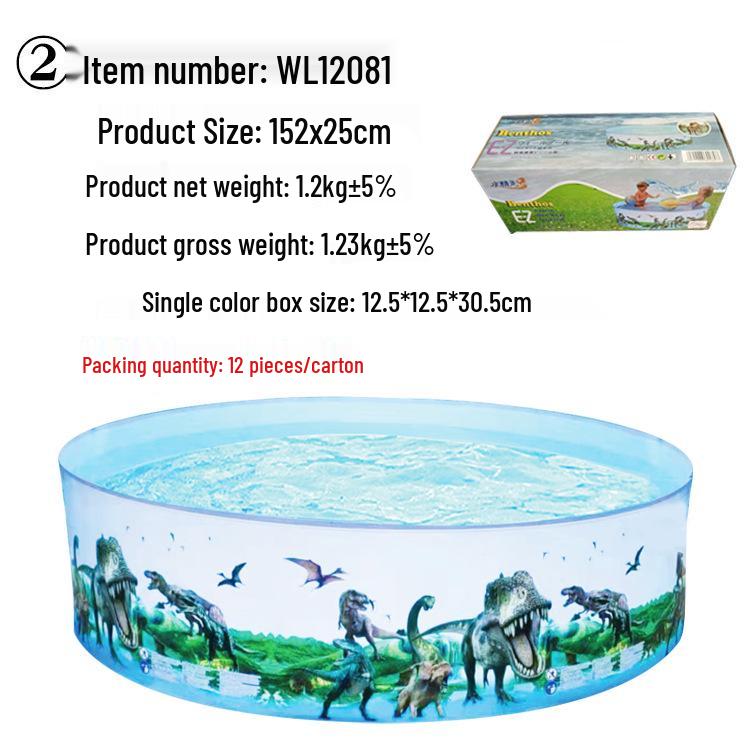 Large Foldable Outdoor Inflatable Swimming Pool for Kids