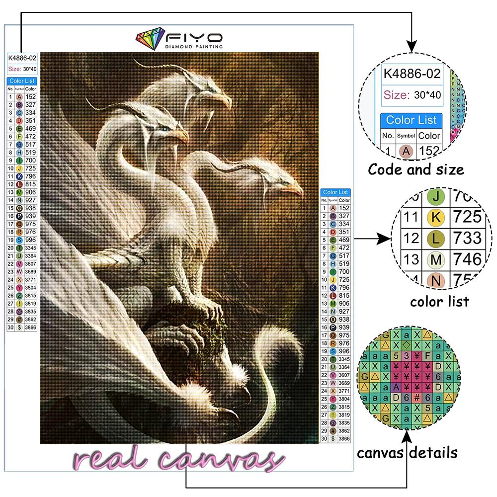5D DIY European Dragon Cross Stitch Rhinestones Diamond Drawing Embroidery Mosaic Home Decor