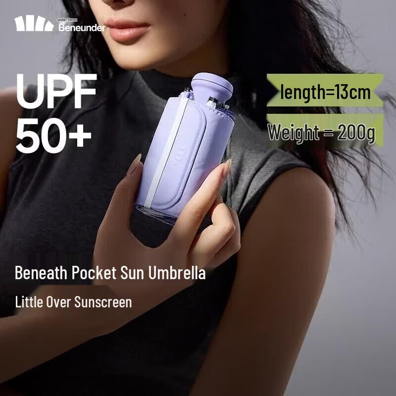 Beneunder Pocket Six-Fold UV Umbrella