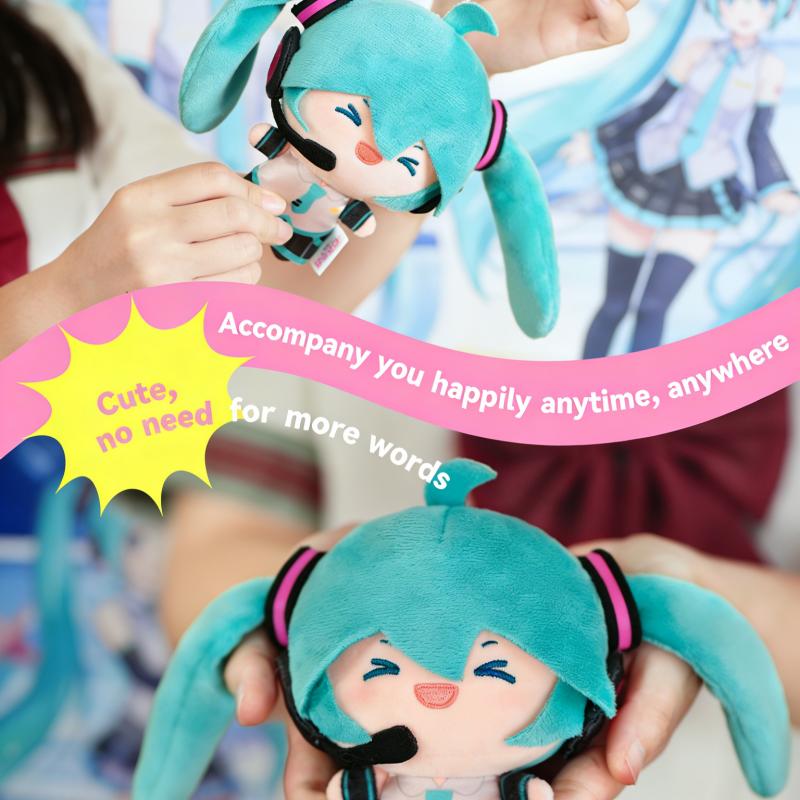 Neue Animation Hatsune Miku Zopf Schwingende Serie Plüschanhänger Cartoon Hatsune Hatsune Puppe Niedliche Umgebung Sofa. Anime Plüsch