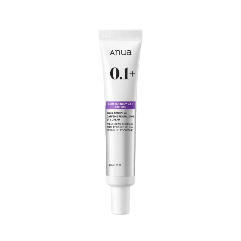ANUA Retinol 0.1 Caffeine Revitalizing Eye Cream Dark Circle & Wrinkle Care 30ml