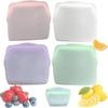 Leak-Proof Silicone Fresh-keeping Bag Upright Freezer Bags  Dishwasher Safe