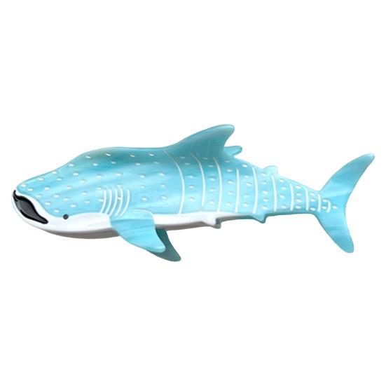 Women Hair Claw Ocean Series Dolphins Whales Shape Acetic Acid Hair Clip Large Size Back Head Hair Claw
