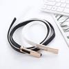 Thin Accessories Fine Belt Small Waist Decor Waist Band Women Belts Waist Belt Leather Waistband