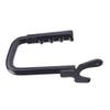 Wrapped Grip Vehicle Grab Handle for the Specified Front Cabin Position, Bent Tubular Metal Handhold with Two-Hole Mounting Plate for Entry and Exit