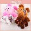Pony Animal Plush Keychain Toy Stuffed Doll For Gift Collection Decorations