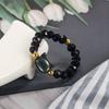 PANJBJ 925 Stamp Silver Color Rabbit Ears Ring for Women Girl Irregular Animal Cute Jewelry Birthday Gift Wholesale Dropshipping