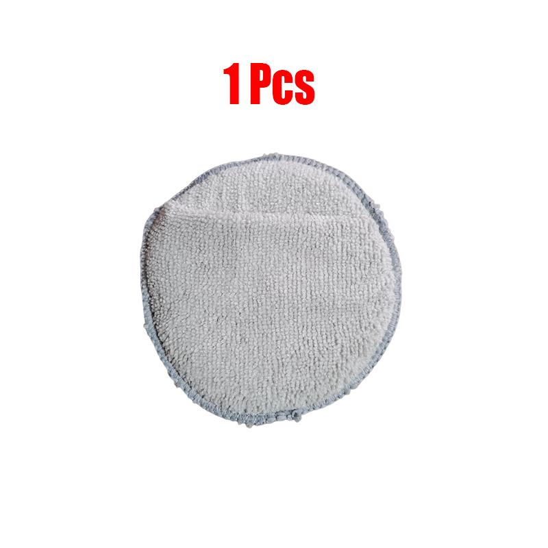

1/2/3Pcs 5-inch Round Car Waxing Polish Sponges Microfiber Wax Applicator Pad with Finger Pocket Polish Pads Car Cleaning Tools
