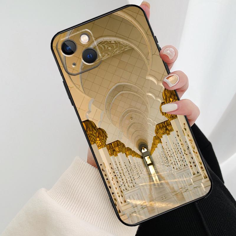 Islam Muslim Mosque Phone Case For iPhone 17 Pro Max 16 15 11 13 12 14 Pro Max mini 15 16 Plus 16e 17 Air Cover