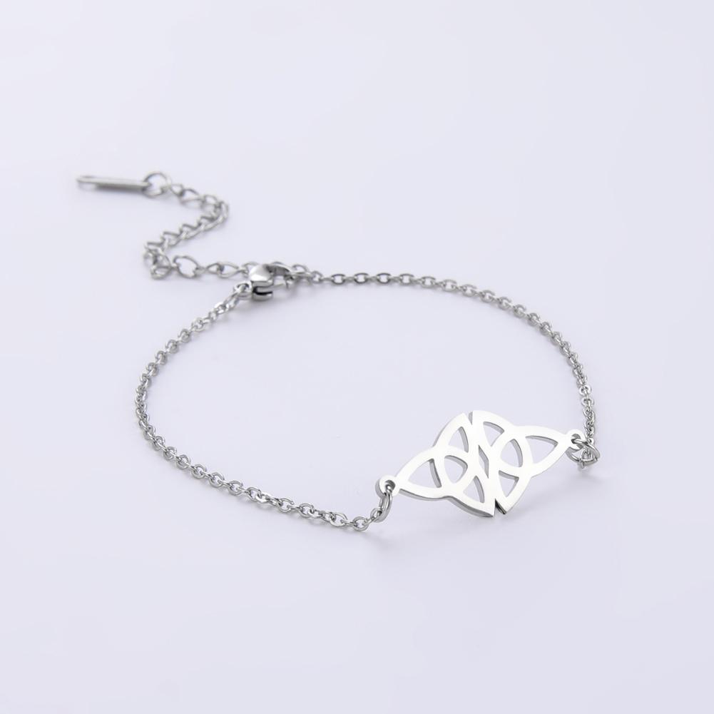 

LIKGREAT Flower of Life Round Stainless Steel Bracelet Gold Color Charm Bracelets for Women Men Chain Fashion Jewelry Gifts