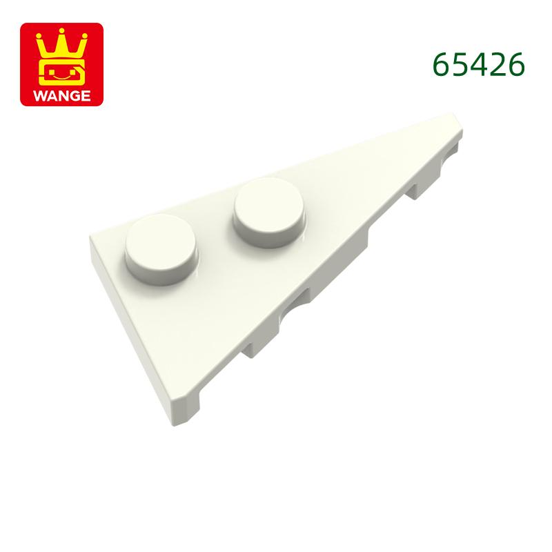 187 Stück/Los65426 2x4 Keilplatte Rechts SpitzBausteine Moc Hue Zubehör Kompatibel mit Stein DIY Ersatzteil Spielzeug