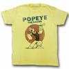 Popeye Matrose Gelb Melange Erwachsenen T-Shirt Herren Damen T-Shirts Oberteil