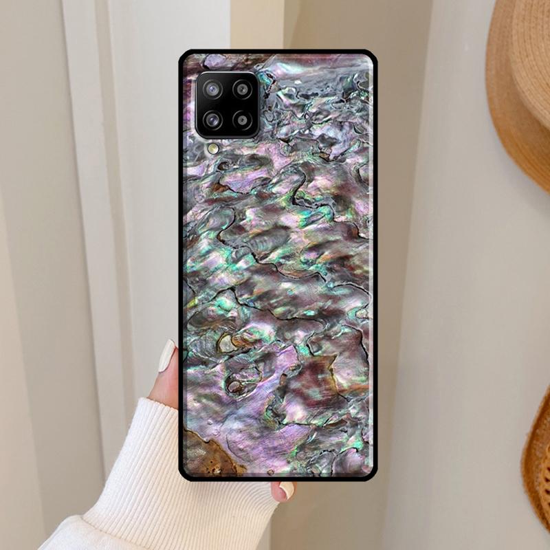Paua Abalone Shell Case For Samsung Galaxy A56 A36 A06 A13 A32 A12 A22 A52 A35 A26 A16 A55 A15 A54 A34 A14 A53