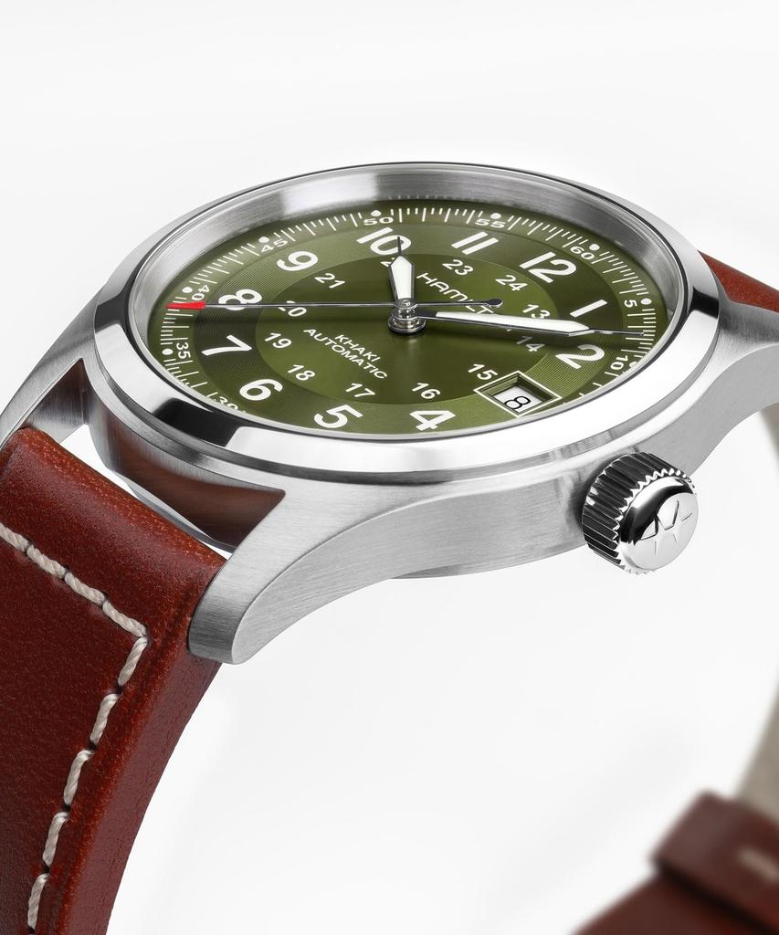 Hamilton Khaki Field Automatic Watch H70455560 Unisex with Official Warranty [Official Import]