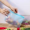 Food Storage Easy Bag Leak-proof Seal Silica Gel Vegetable Fruit Freezer Gallon Bag