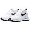 Nike  Air Max 270 React White Women Sneakers Black Metallic-Silver CI3899-101