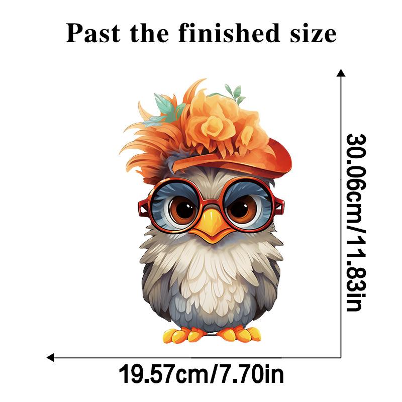 Roztomilé ptačí samolepky na zeď Kreativní dekorace do dětského pokoje na toaletu Moderní samolepky