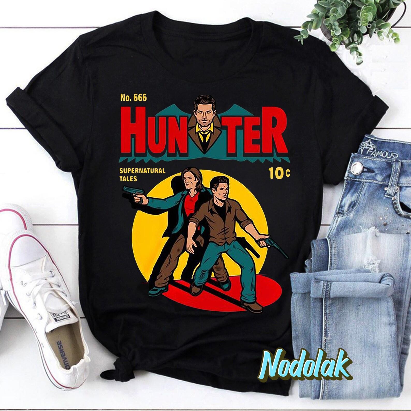 No 666 Hunter Comic Supernatural Tales T-Shirt, Supernatural Winchesters Shirt, Winchester Brothers Shirt 4XL