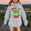 Children's Fashionable Casual Long-sleeved Loose Christmas Print Pullover Hooded Sweatshirt