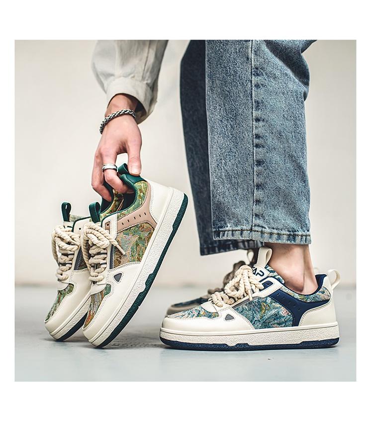 Nuove scarpe casual estive da uomo traspiranti con plateau antiscivolo prodotti per esterni