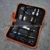 Multicolor Leather Bag Electric Soldering Kit with Oxford Cloth Storage