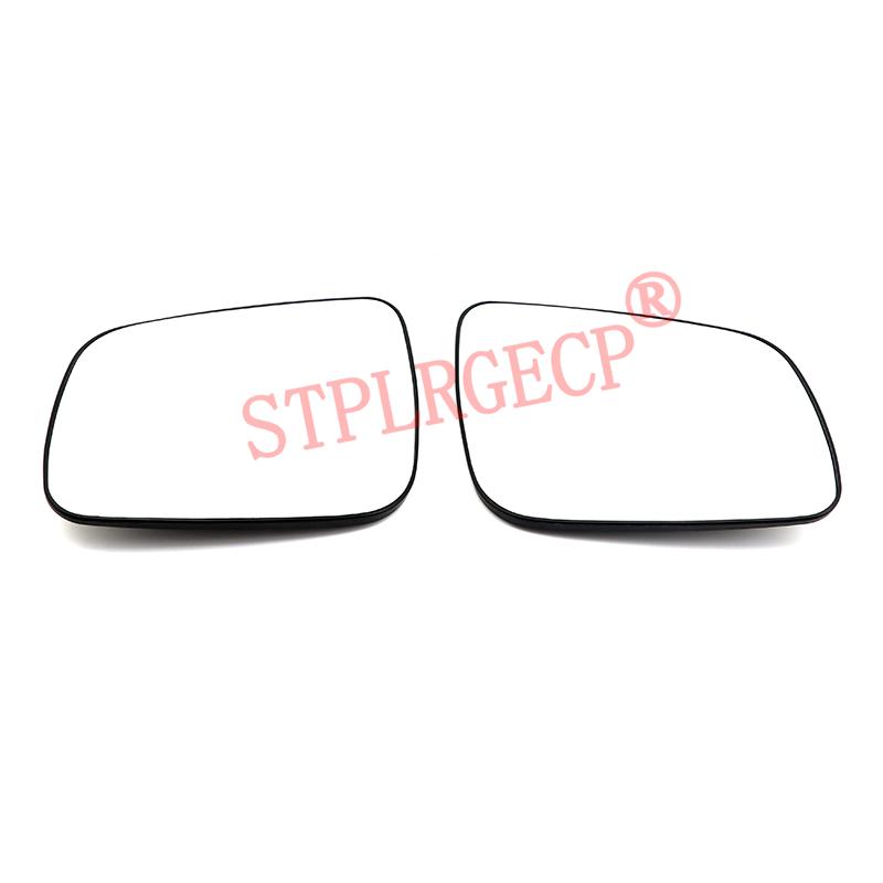 Verre chauffant de rétroviseur latéral de remplacement pour voiture avec plaque pour Mitsubishi Lancer 2008-2014