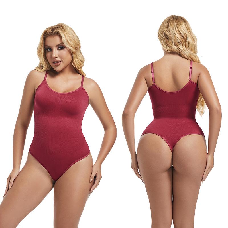 Seamless Plus Size Bodysuit: Tummy Control & Hip Lift One-Piece Shapewear