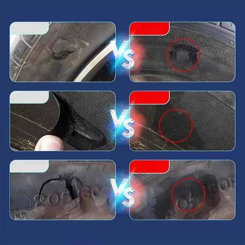 Black Strong Tyre Repair Glue Instant Liquid Rubber Glues Wear-resistant Rubber Non-corrosive Adhesive Glue Car Tools