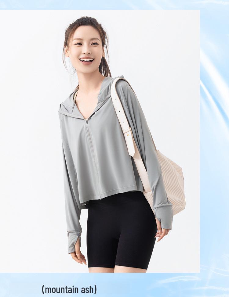 Women's Nylon UPF 100+ Fashion Cape - Casual Ice Silk Sun Protection