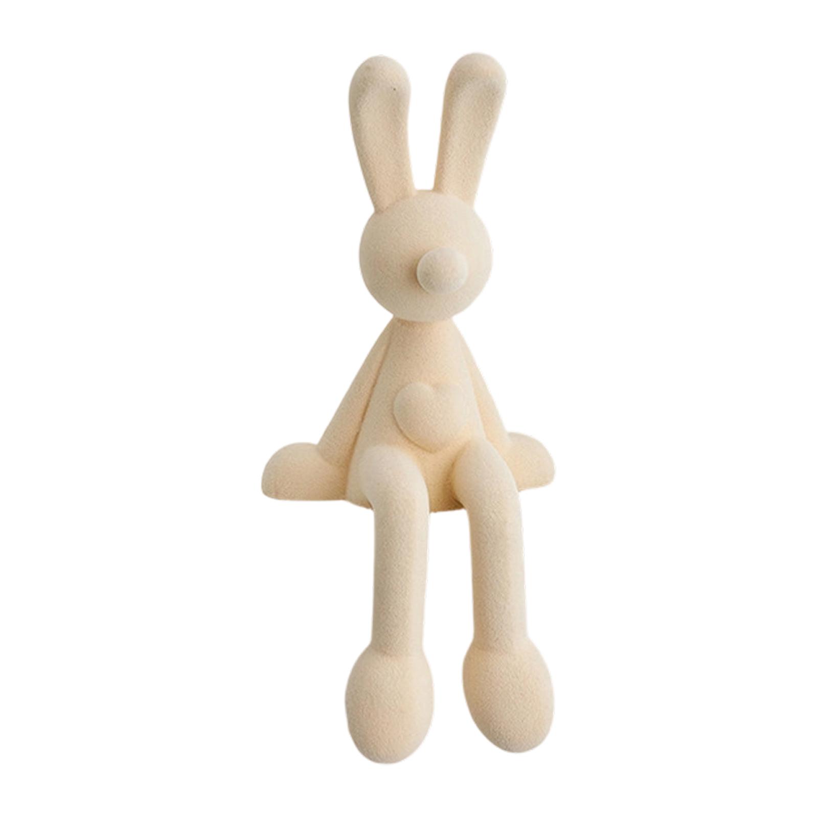 

Flocked Sitting – Luxury Art Decoration Resin Craft, High-End Bar Cabinet, TV Stand, And Living Room Side Table Ornament One Size жовтий