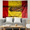 Spain FC Crest Printed Printed Tapestry, for Bedroom,Livingroom, Dormitory, Large Wall Decor, Fabric Decor Fan Birthday Gifts