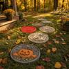 Resin Material Stepping Stone Mold DIY Mold Pumpkin Mold Halloween Mold  Walkway Path